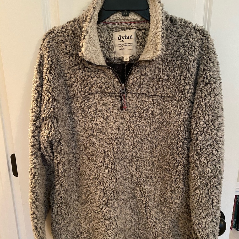 Dylan by True Grit Frosty Tip Sherpa Pullover